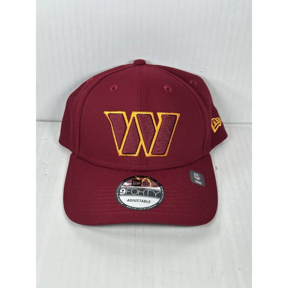 New Era Washington Commanders 9FORTY Adjustable Strapback NFL Hat Cap NWT
